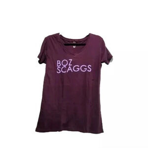 Boz scaggs T-shirt Youth XXL- Fits Up To Women's Large NWOT!